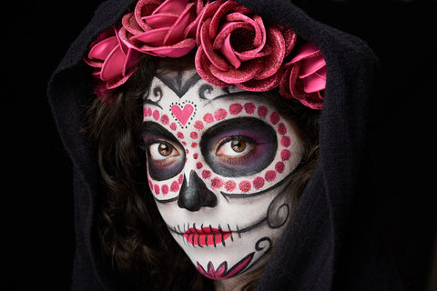 Catrina skull look Wall Art