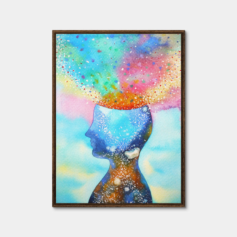 AUTO-MOCKUP WHITE | Chakra Power | 1 Piece | Walnut Framed Canvas | group=3x4