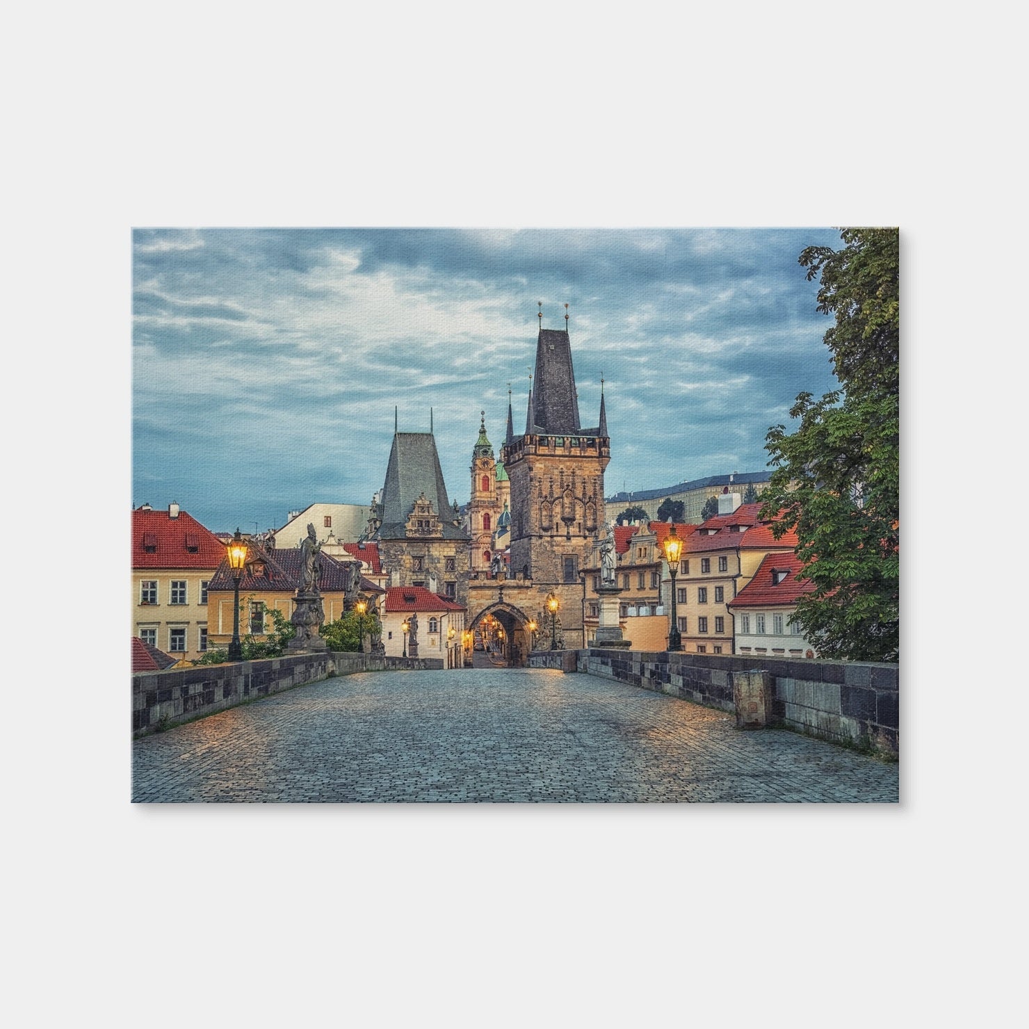 AUTO-MOCKUP WHITE | Charles Bridge | 1 Piece | Gallery Wrap Canvas | group=4x3