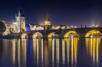 Charles Bridge with Old Town Bridge Tower Wall Art