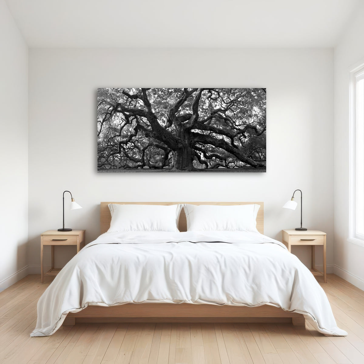 AUTO-MOCKUP ROOM | Charleston angel oak grayscale