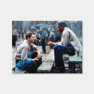 AUTO-MOCKUP WHITE | Checkers at Shawshank | 1 Piece | Gallery Wrap Canvas | group=4x3