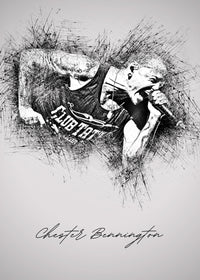 Chester Bennington Linkin Park Wall Art