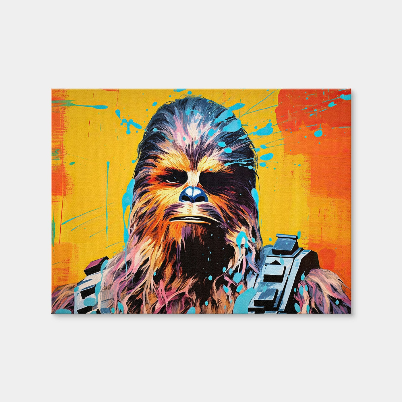 AUTO-MOCKUP WHITE | Chewbacca Warhol | 1 Piece | Gallery Wrap Canvas | group=4x3