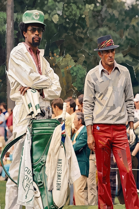 Chi-Chi Rodriguez & Caddie Wall Art