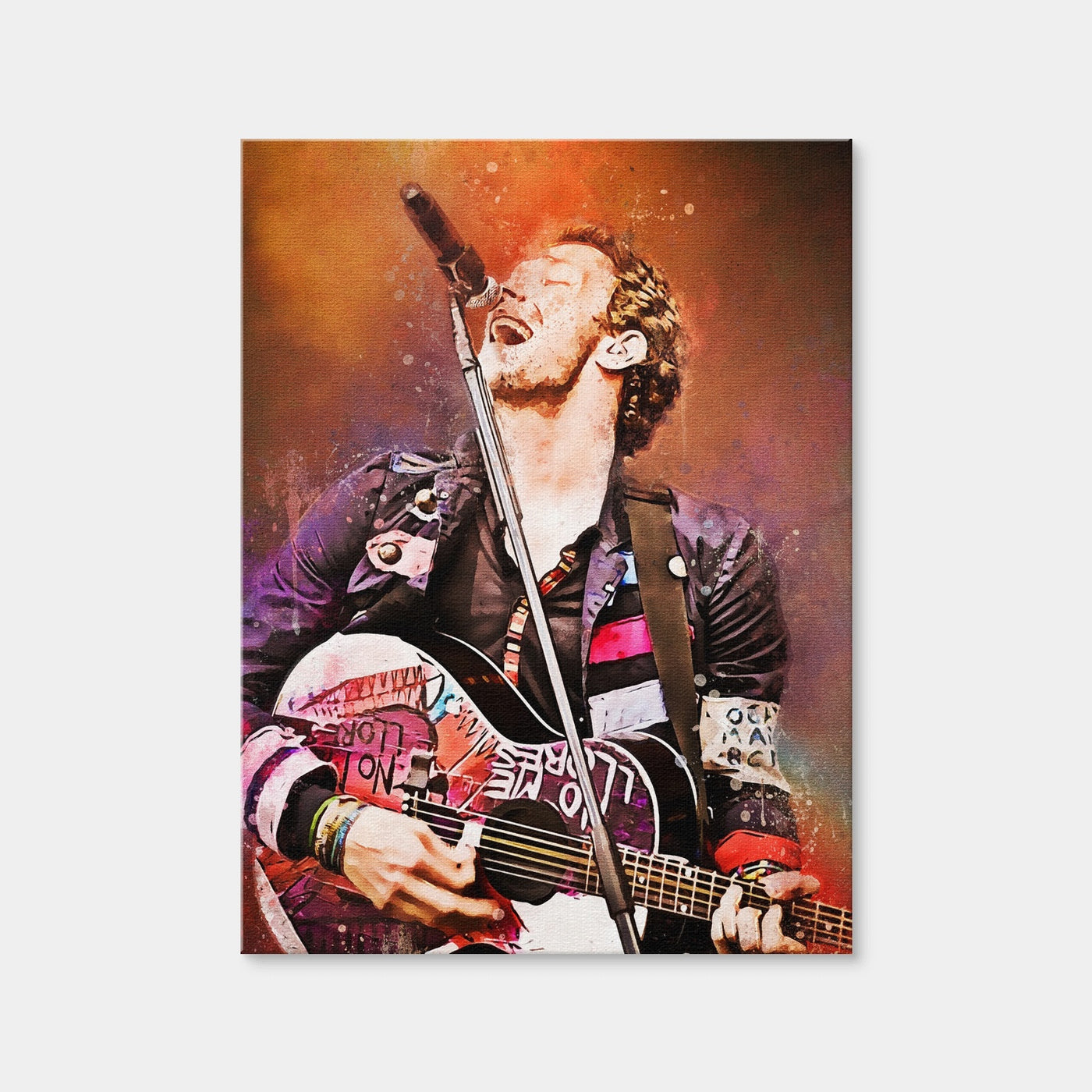 AUTO-MOCKUP WHITE | Chris Martin Painting | 1 Piece | Gallery Wrap Canvas | group=3x4