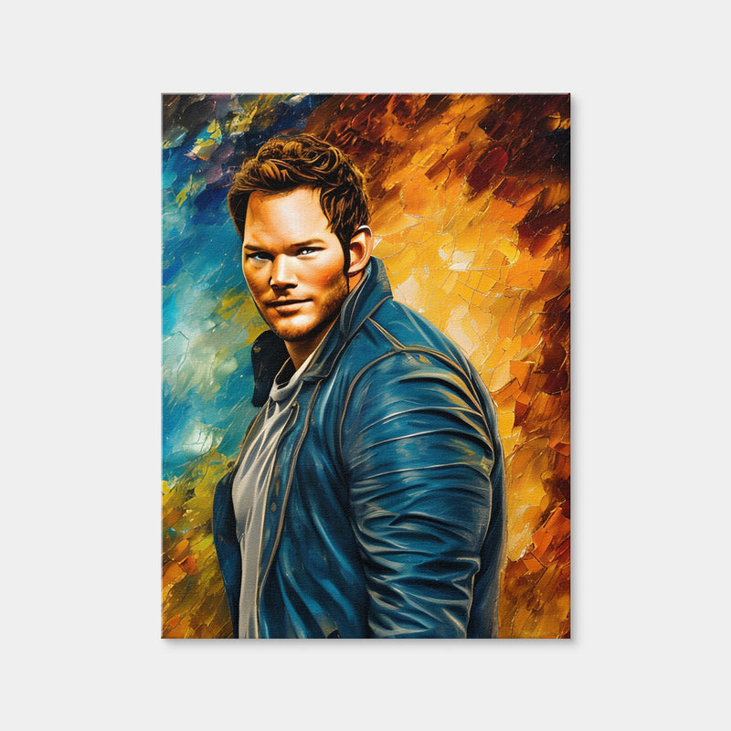 AUTO-MOCKUP WHITE | Chris Pratt | 1 Piece | Gallery Wrap Canvas | group=3x4