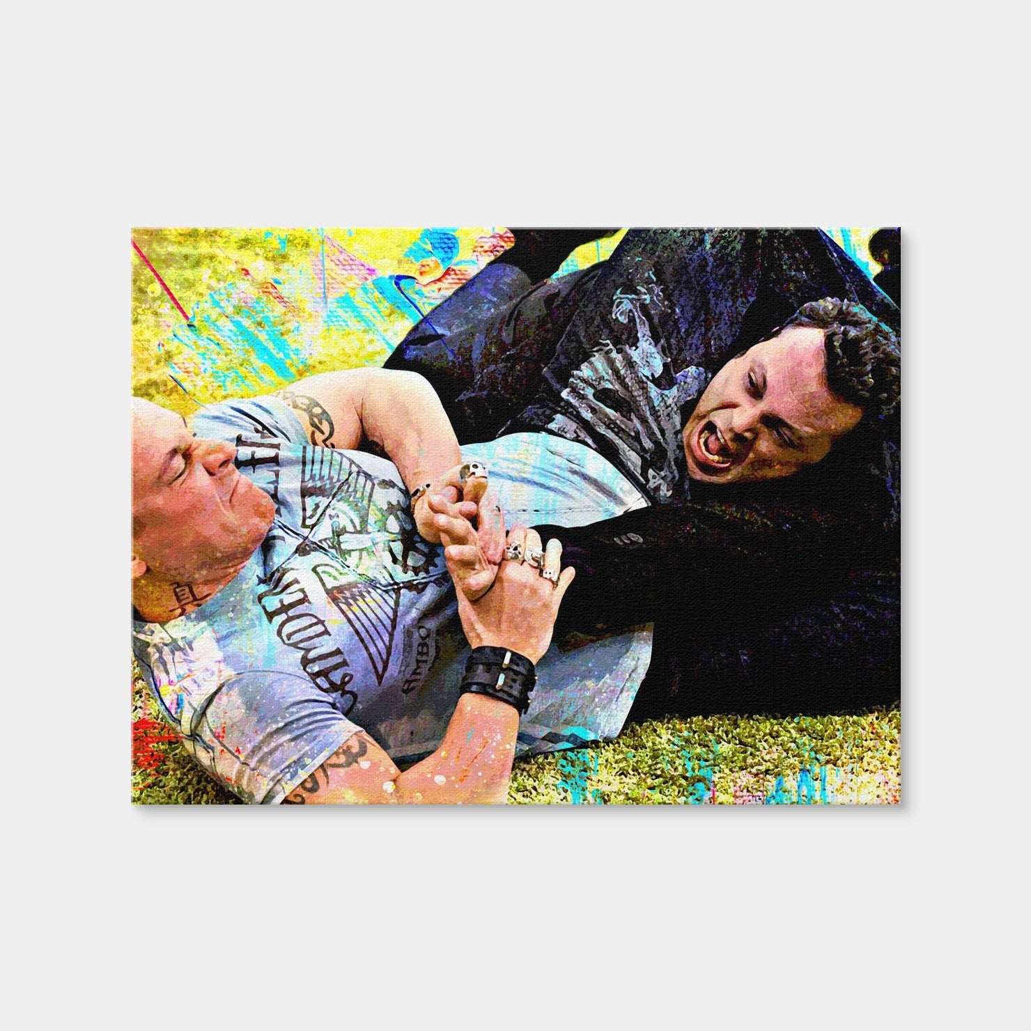 AUTO-MOCKUP WHITE | Christmas Armbar | 1 Piece | Gallery Wrap Canvas | group=4x3