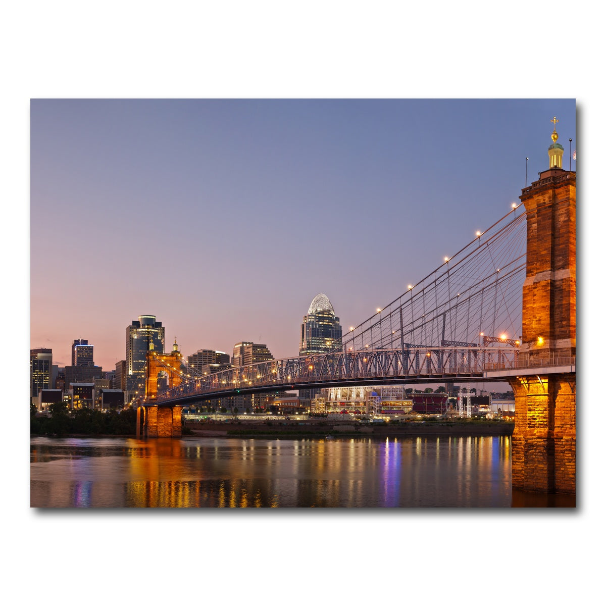 AUTO-MOCKUP WHITE | Cincinnati Skyline | 1 Piece | Gallery Wrap Canvas | group=4x3