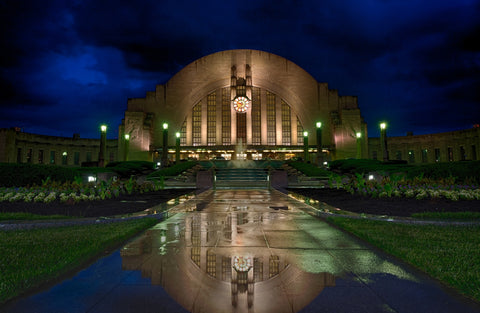 Cincinnati Union Terminal Reflection Wall Art