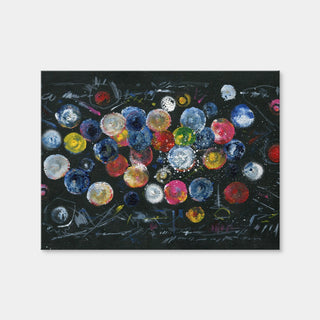 AUTO-MOCKUP WHITE | Circle Black | 1 Piece | Gallery Wrap Canvas | group=4x3