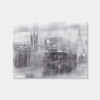 AUTO-MOCKUP WHITE | City Art LONDON Westminster Collage | 1 Piece | Gallery Wrap Canvas | group=4x3