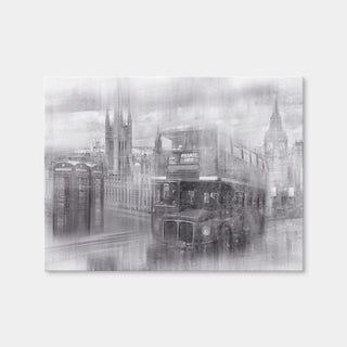 AUTO-MOCKUP WHITE | City Art LONDON Westminster Collage | 1 Piece | Gallery Wrap Canvas | group=4x3