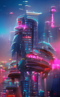 City Future Wall Art