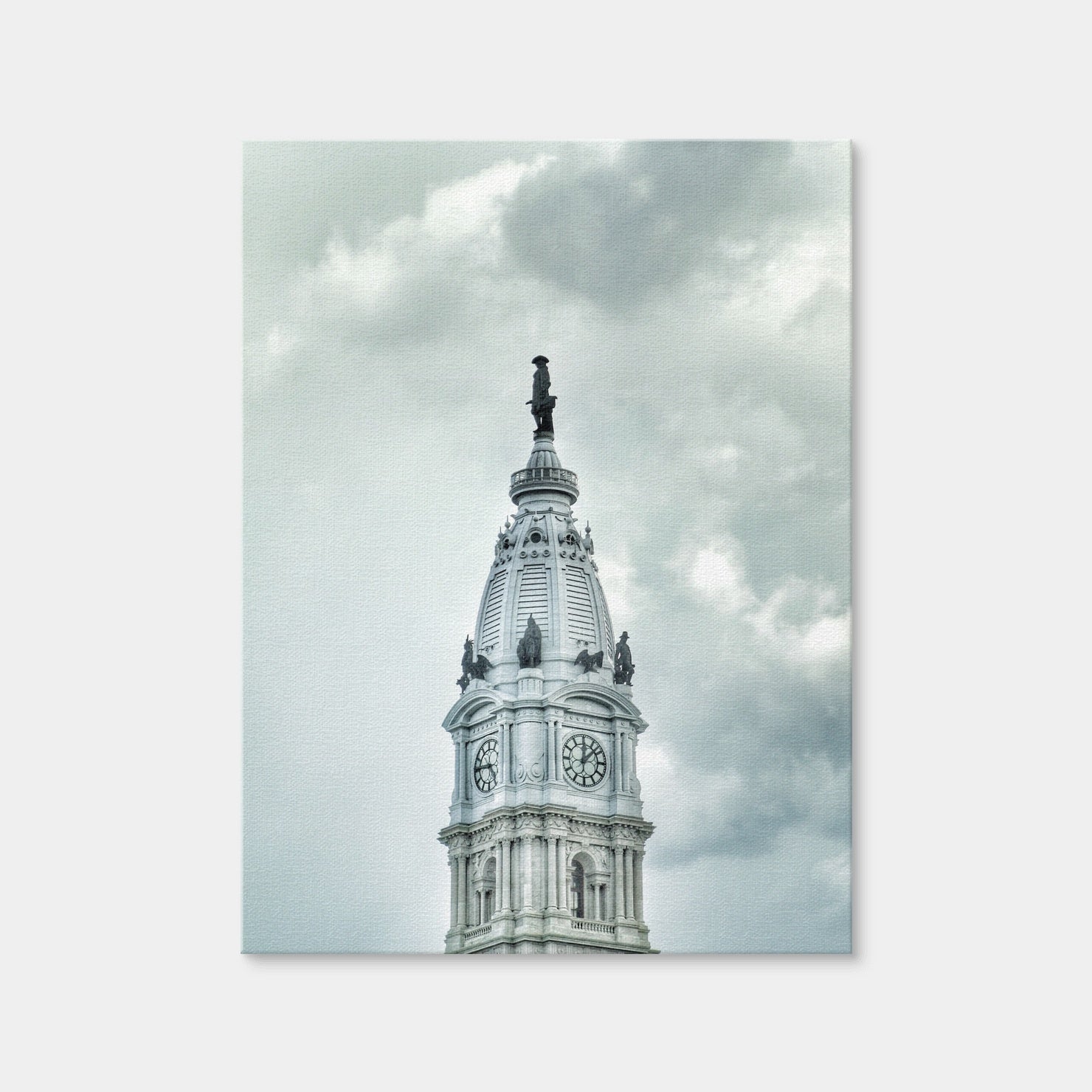AUTO-MOCKUP WHITE | City Hall William Penn | 1 Piece | Gallery Wrap Canvas | group=3x4