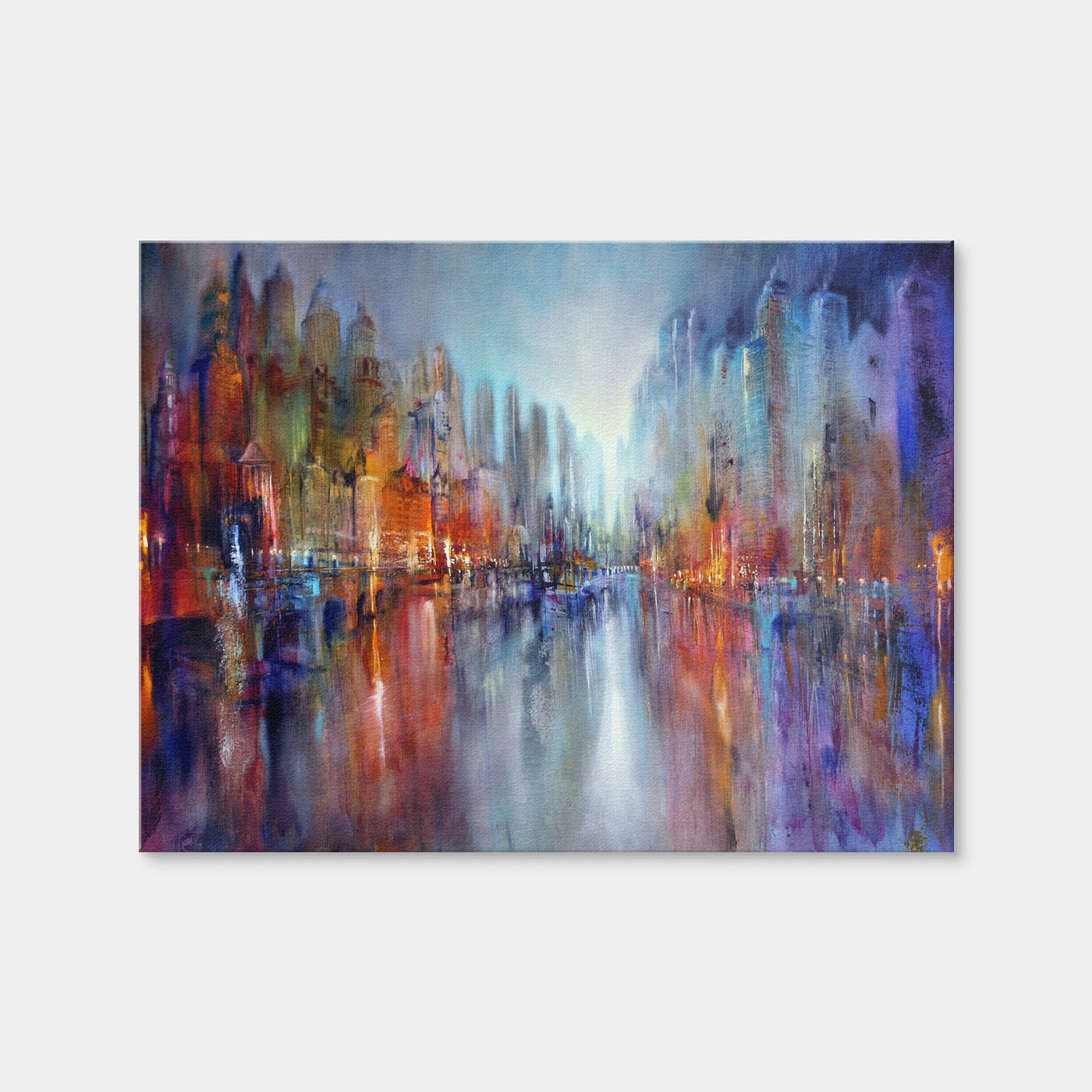 AUTO-MOCKUP WHITE | City by the River | 1 Piece | Gallery Wrap Canvas | group=4x3