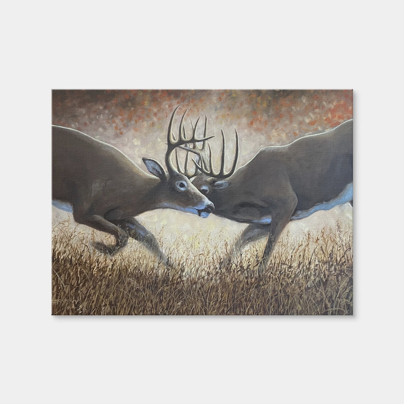 AUTO-MOCKUP WHITE | Clashing Elk | 1 Piece | Gallery Wrap Canvas | group=4x3