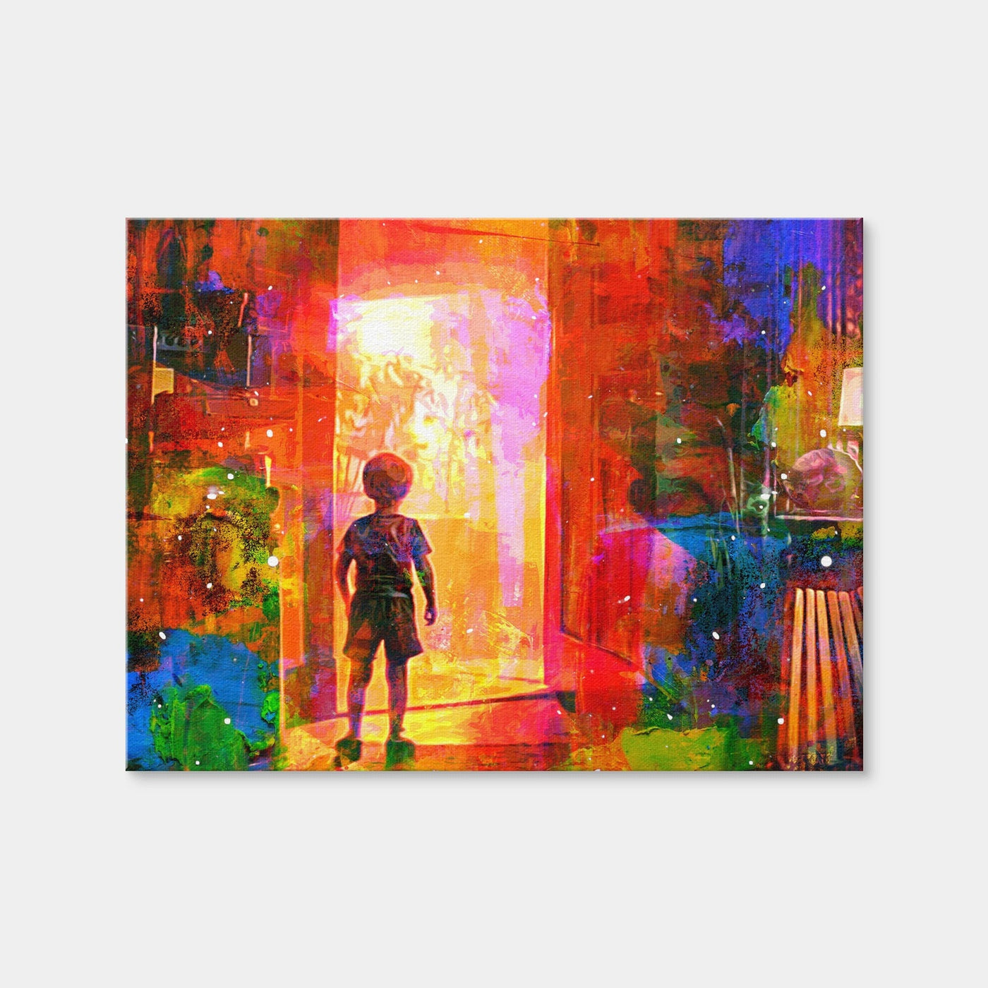 AUTO-MOCKUP WHITE | Close Encounters of the Third Kind | 1 Piece | Gallery Wrap Canvas | group=4x3