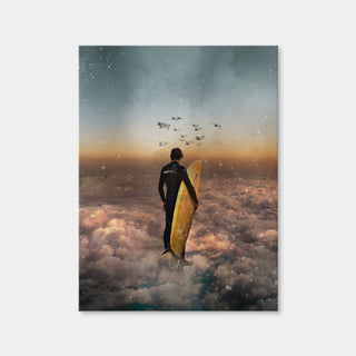 AUTO-MOCKUP WHITE | Cloud Surf Canvas Art | 1 Piece | Gallery Wrap Canvas | group=3x4