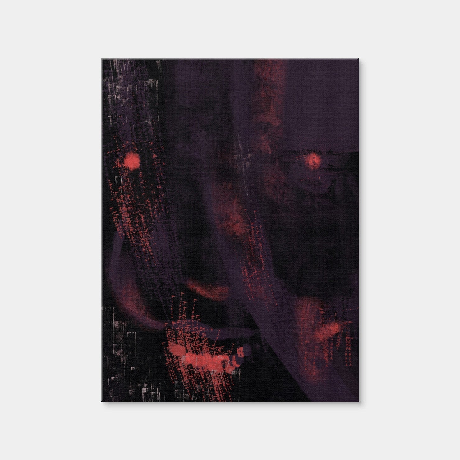 AUTO-MOCKUP WHITE | Clown Abstract | 1 Piece | Gallery Wrap Canvas | group=3x4