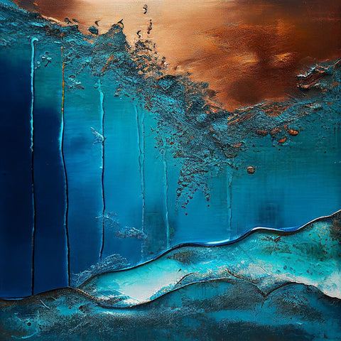 Coastal Abstract Series 1 Wall Art