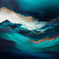 Coastal Abstract Series 3 Wall Art