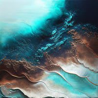 Coastal Abstract Series 5 Wall Art