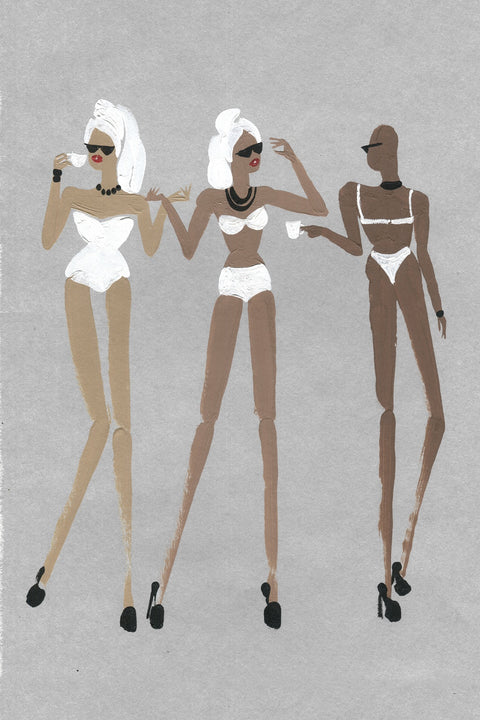 Coffee Ladies Wall Art