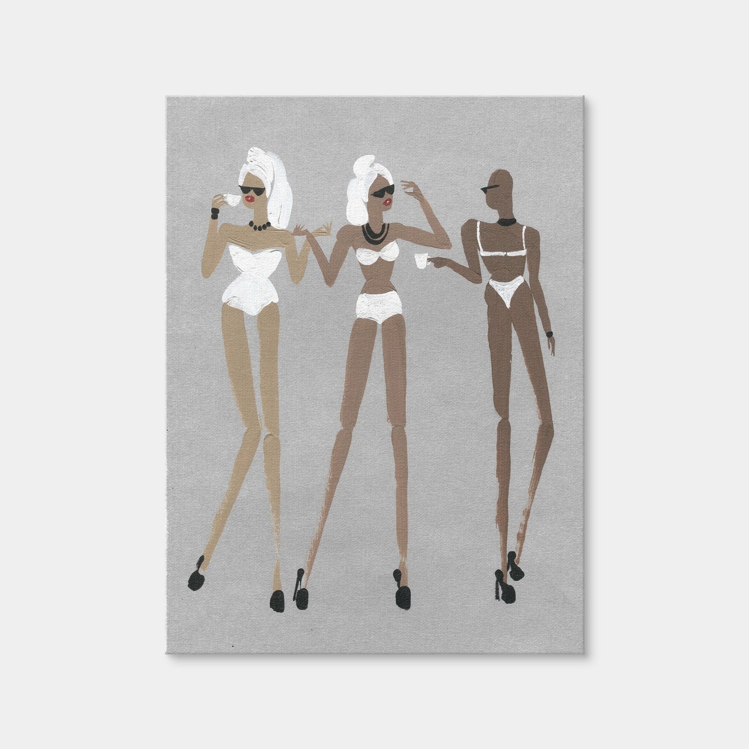 AUTO-MOCKUP WHITE | Coffee Ladies | 1 Piece | Gallery Wrap Canvas | group=3x4
