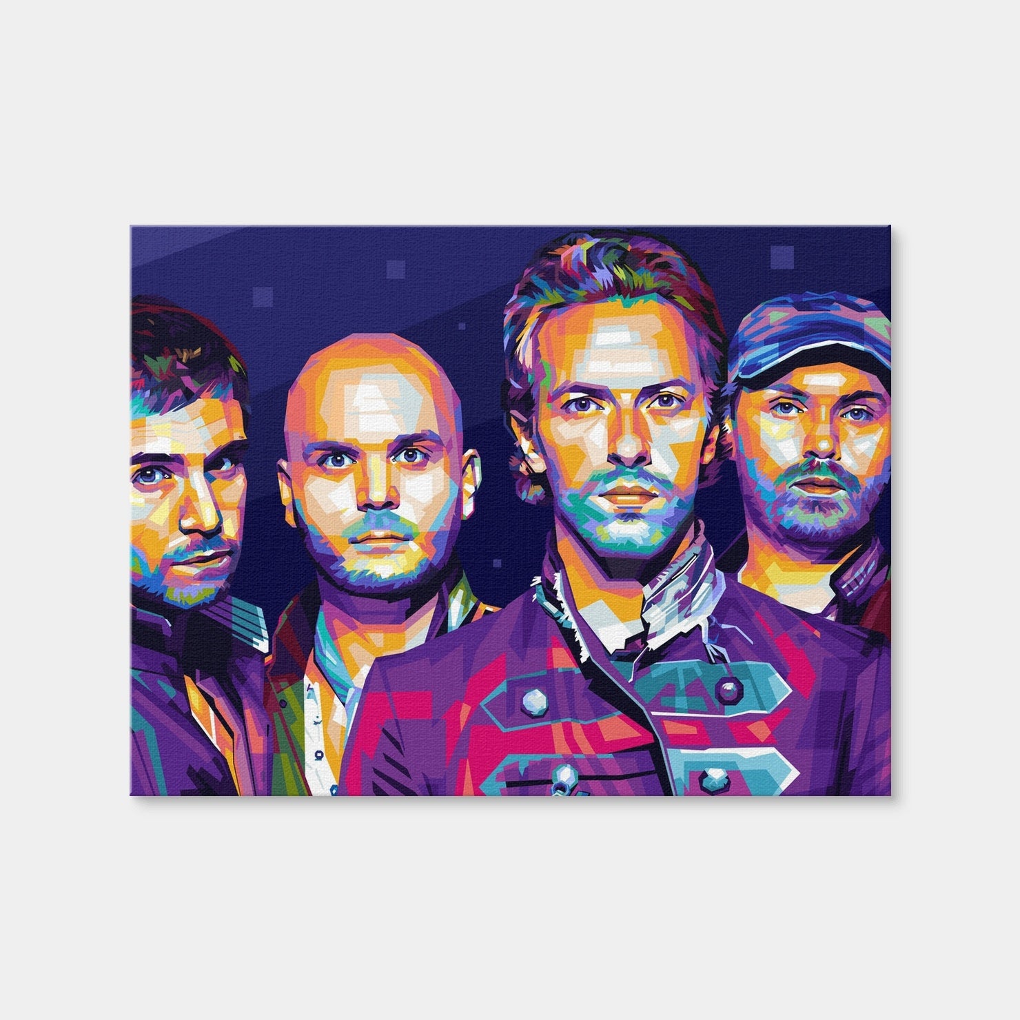 AUTO-MOCKUP WHITE | Coldplay | 1 Piece | Gallery Wrap Canvas | group=4x3