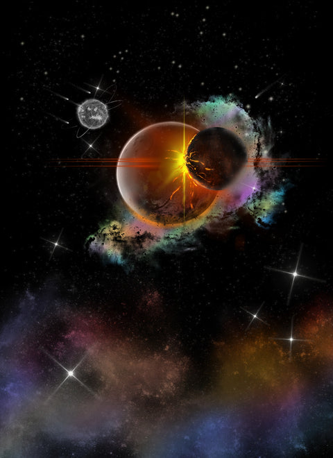 Collisions Wall Art
