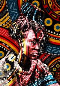 Colorful-Portrait Wall Art
