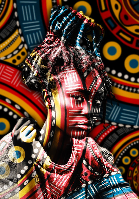 Colorful-Portrait Wall Art
