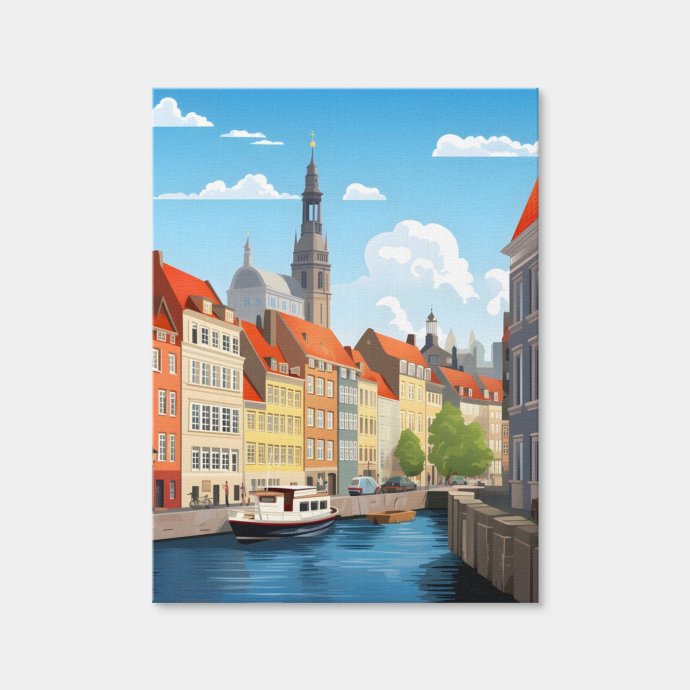 AUTO-MOCKUP WHITE | Copenhagen | 1 Piece | Gallery Wrap Canvas | group=3x4