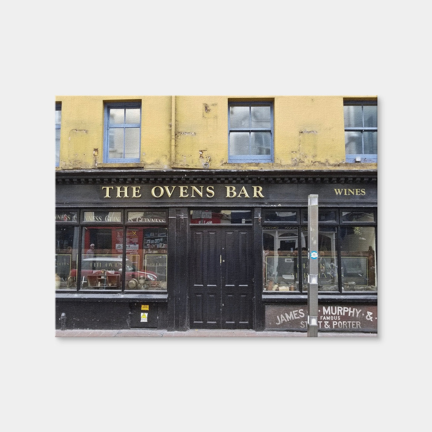 AUTO-MOCKUP WHITE | Cork Ireland Pub | 1 Piece | Gallery Wrap Canvas | group=4x3