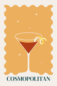Cosmopolitan Retro Style Wall Art