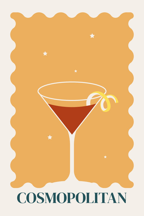 Cosmopolitan Retro Style Wall Art