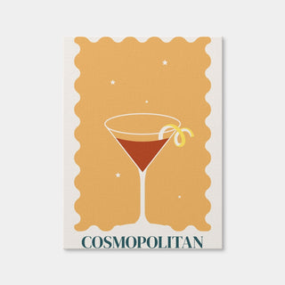AUTO-MOCKUP WHITE | Cosmopolitan Retro Style | 1 Piece | Gallery Wrap Canvas | group=3x4