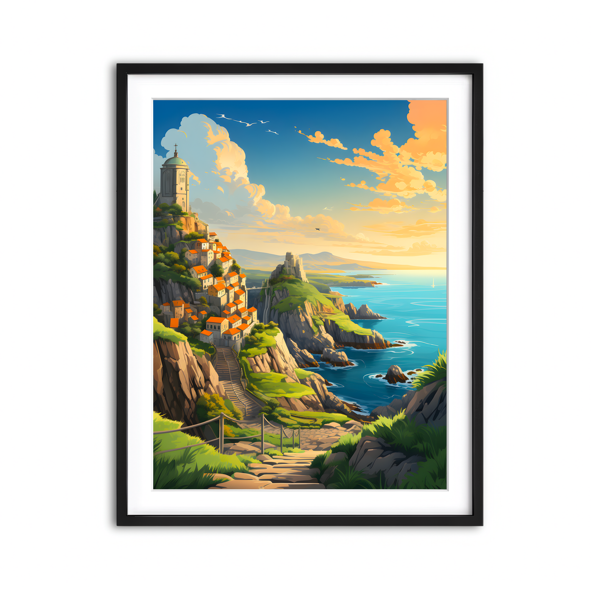 Framed Print 3x4 Black