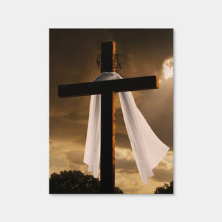 AUTO-MOCKUP WHITE | Cross | 1 Piece | Gallery Wrap Canvas | group=3x4