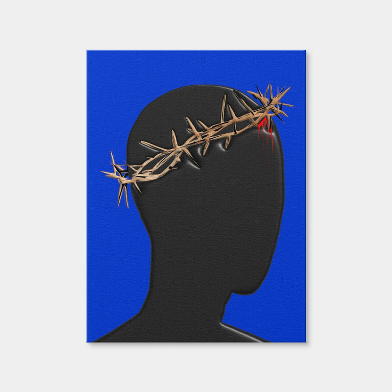 AUTO-MOCKUP WHITE | Crown of Thorns Blood | 1 Piece | Gallery Wrap Canvas | group=3x4