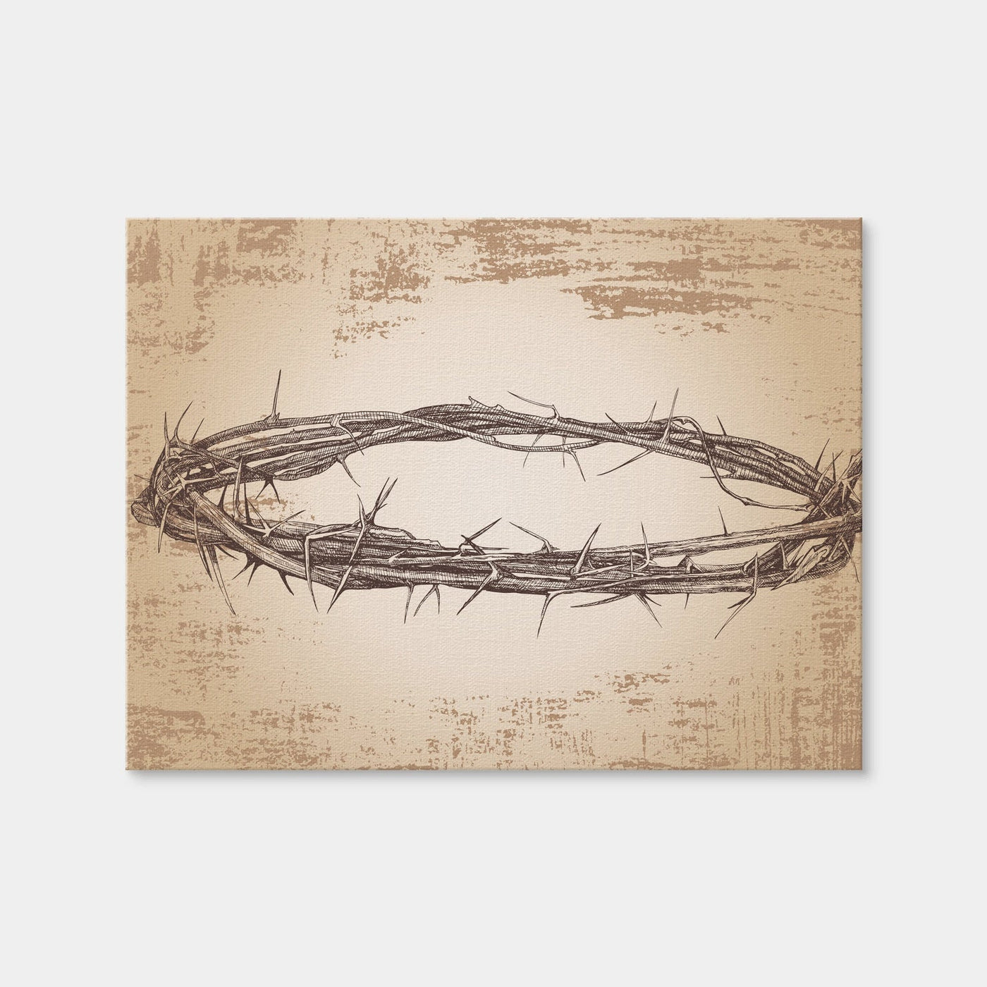 AUTO-MOCKUP WHITE | Crown of Thorns Vintage | 1 Piece | Gallery Wrap Canvas | group=4x3