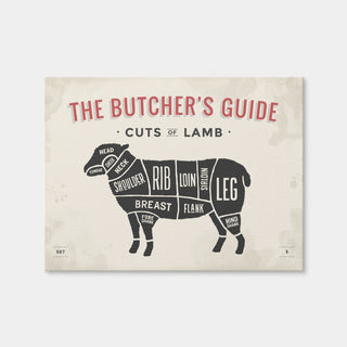 AUTO-MOCKUP WHITE | Cuts of Lamb | 1 Piece | Gallery Wrap Canvas | group=4x3