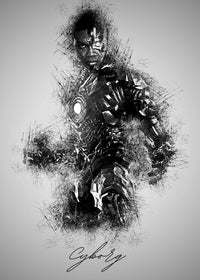 Cyborg Wall Art