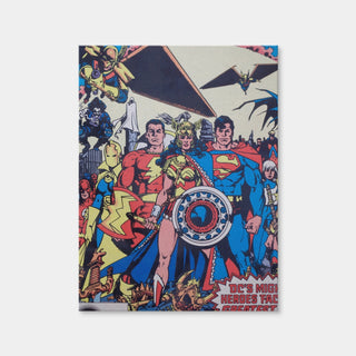 AUTO-MOCKUP WHITE | DC Superhero Comic | 1 Piece | Gallery Wrap Canvas | group=3x4