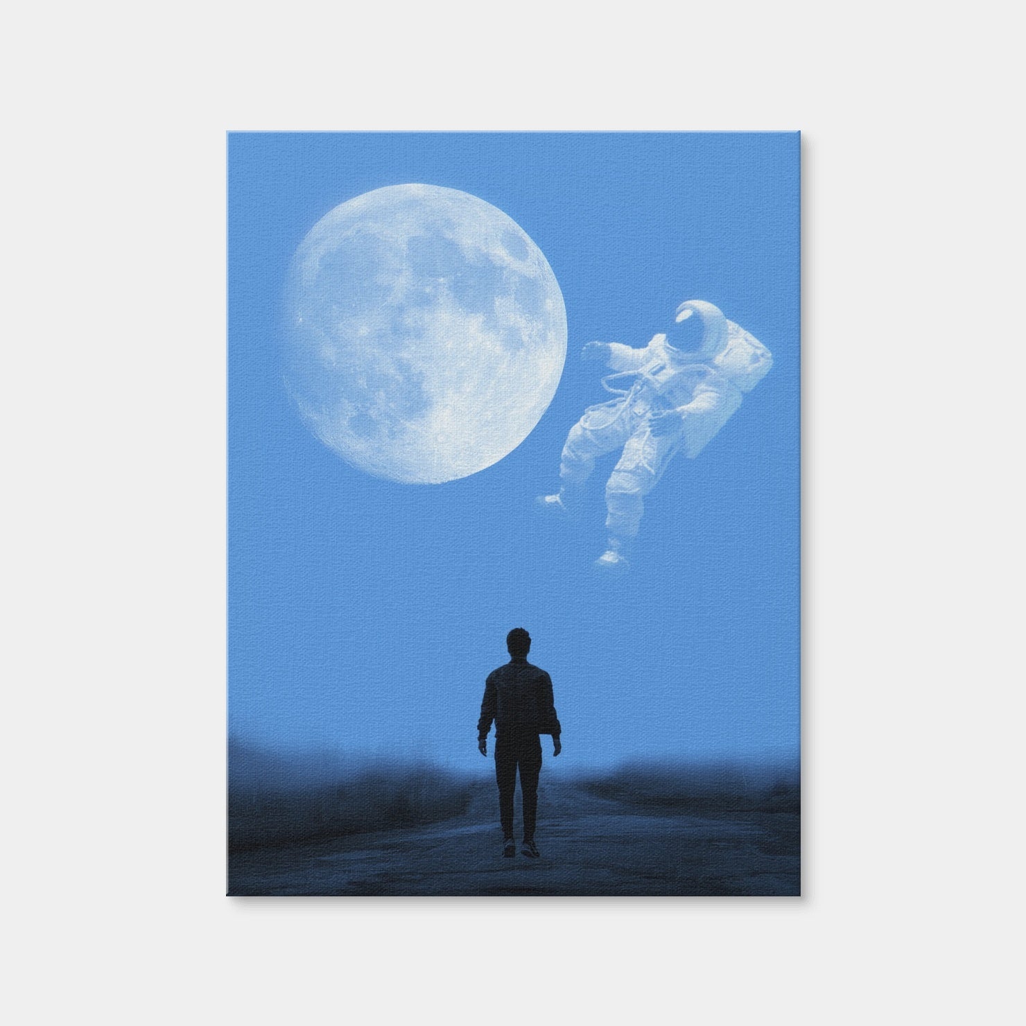 AUTO-MOCKUP WHITE | Dream as High as The Sky | 1 Piece | Gallery Wrap Canvas | group=3x4