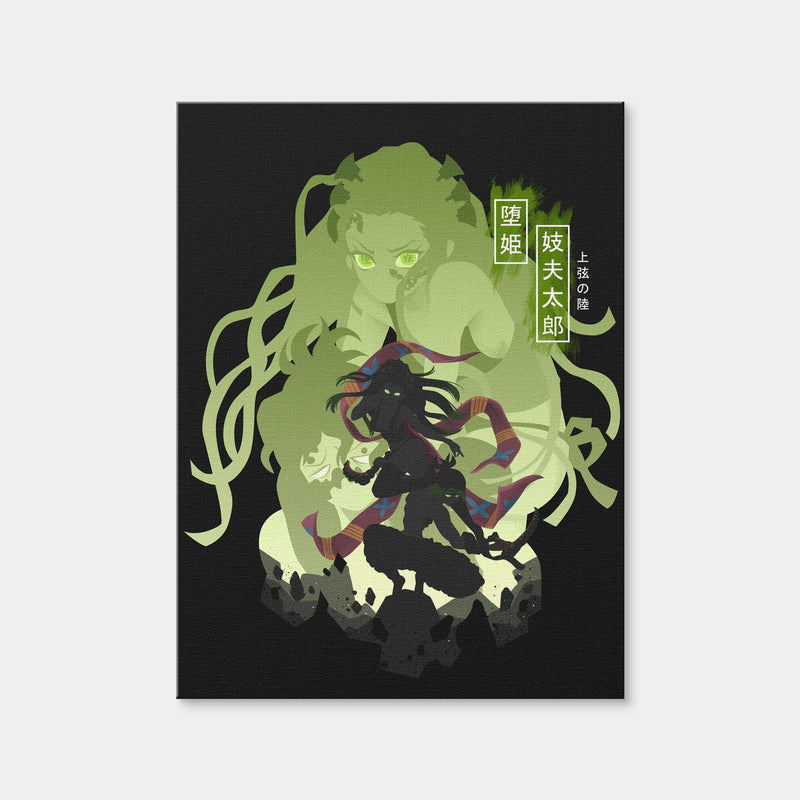 AUTO-MOCKUP WHITE | Daki Gyutaro | 1 Piece | Gallery Wrap Canvas | group=3x4