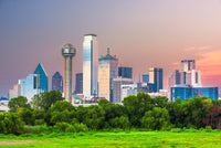 Dallas Skyline Wall Art