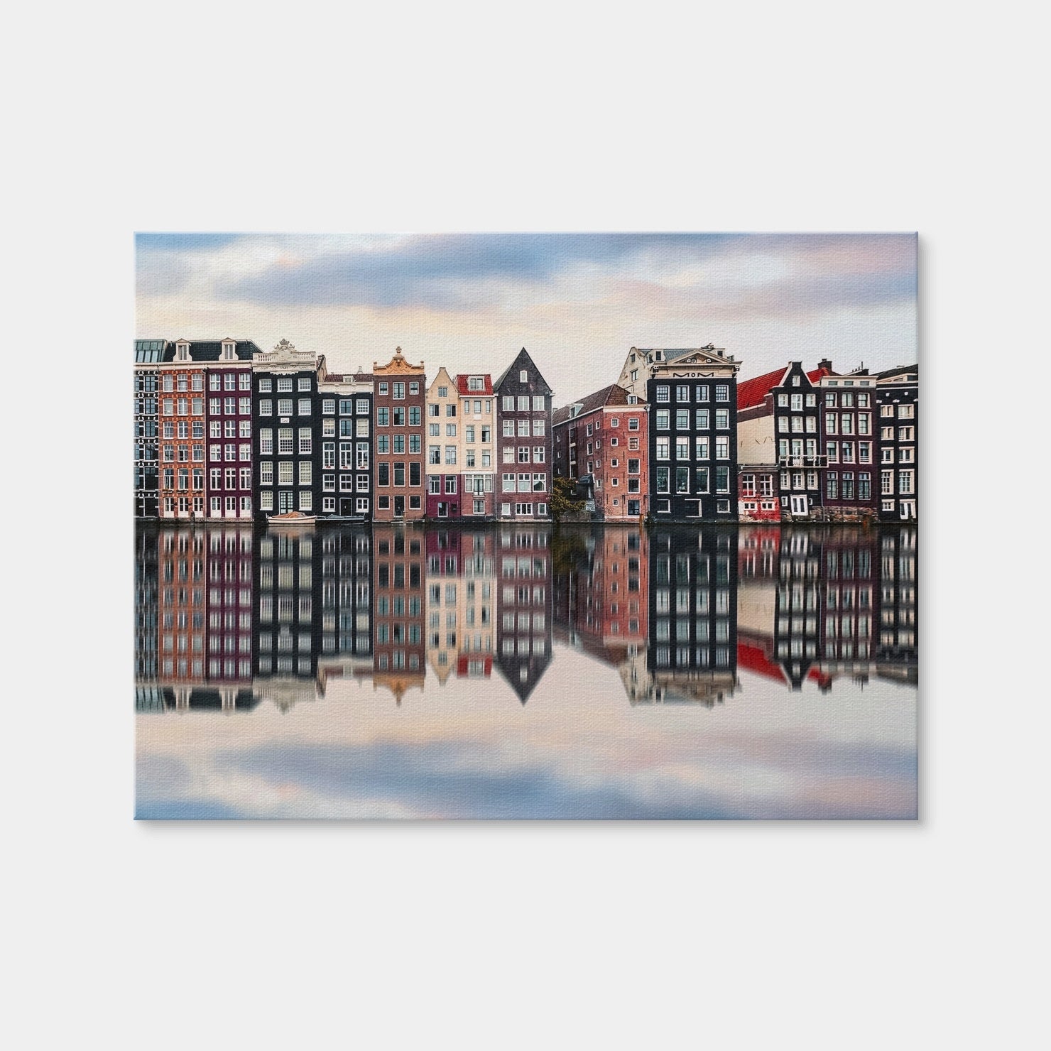 AUTO-MOCKUP WHITE | Damrak Reflection | 1 Piece | Gallery Wrap Canvas | group=4x3