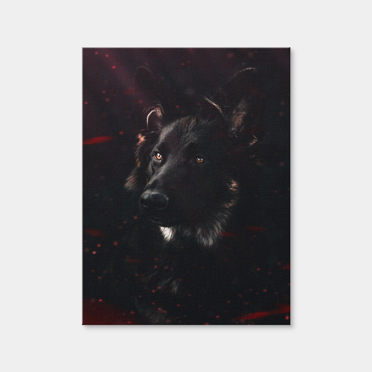 AUTO-MOCKUP WHITE | Dark Dog | 1 Piece | Gallery Wrap Canvas | group=3x4